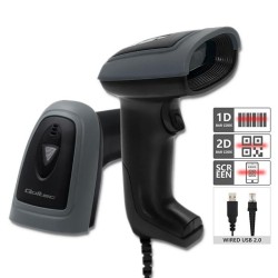 Czytnik kodów kreskowych Qoltec | 1D i 2D | USB