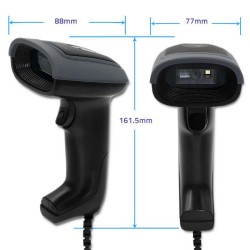 Czytnik kodów kreskowych Qoltec | 1D i 2D | USB