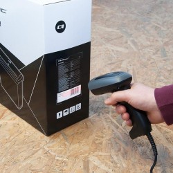 Czytnik kodów kreskowych Qoltec | 1D i 2D | USB