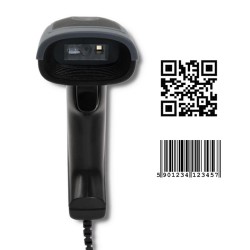 Czytnik kodów kreskowych Qoltec | 1D i 2D | USB