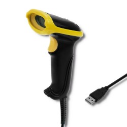 Czytnik kodów kreskowych Qoltec | 1D | 2D | USB | PartsPC.pl