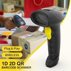 Czytnik kodów kreskowych Qoltec i QR | 1D 2D | USB | Bluetoo… | PartsPC.pl
