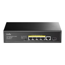 CUDY GS1005PTS1 | przełącznik sieciowy, 5-portowy, Gigabit, … | PartsPC.pl