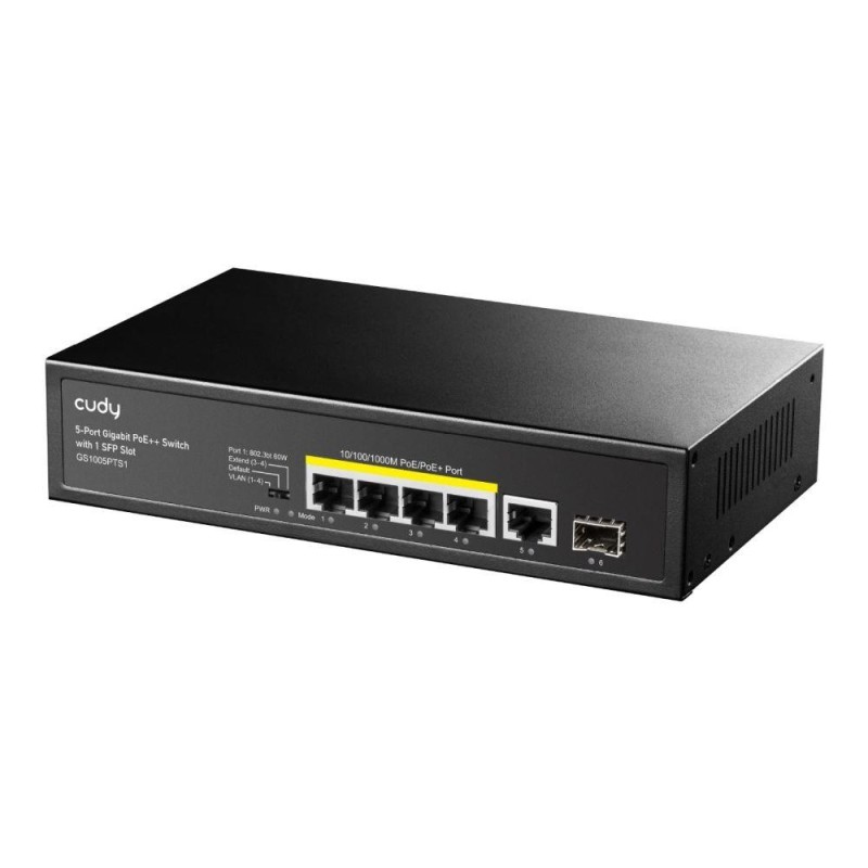 CUDY GS1005PTS1 | przełącznik sieciowy, 5-portowy, Gigabit, … | PartsPC.pl
