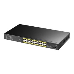 CUDY GS1028PS2 | przełącznik sieciowy, 24-portowy, Gigabit, PoE+, 300W