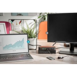 Przełącznik KVM DIGITUS 2 portowy DisplayPort do 1 port DP/H… | PartsPC.pl