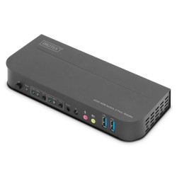 Przełącznik KVM DIGITUS 2 portowy HDMI 4K 60Hz 2xUSB audio I… | PartsPC.pl