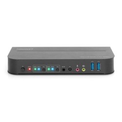Przełącznik KVM DIGITUS 2 portowy HDMI 4K 60Hz 2xUSB audio I… | PartsPC.pl