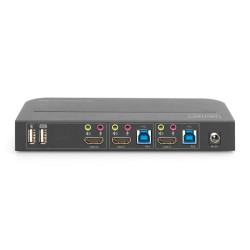 Przełącznik KVM DIGITUS 2 portowy HDMI 4K 60Hz 2xUSB audio I… | PartsPC.pl