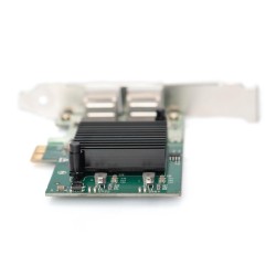 Karta sieciowa DIGITUS przewodowa PCI Express 2x RJ45 Gigabi… | PartsPC.pl