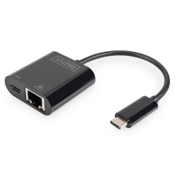 Karta sieciowa DIGITUS przewodowa USB 3.0 Typ C do RJ45 Giga… | PartsPC.pl