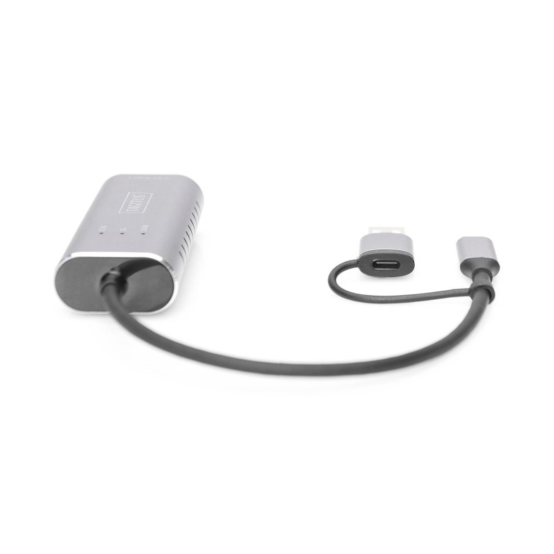 Karta sieciowa DIGITUS przewodowa USB 3.1 Typ C + USB A do 1… | PartsPC.pl