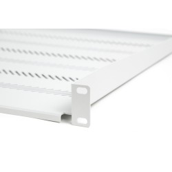 Półka DIGITUS 19" 1U 450mm (RAL 7035) z podporą | PartsPC.pl