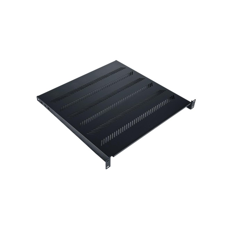 Półka DIGITUS 19" 1U 450mm (RAL 9005) z podporą | PartsPC.pl