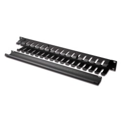Organizator kablowy DIGITUS 19" 1U 40/70 (RAL 9005) | PartsPC.pl