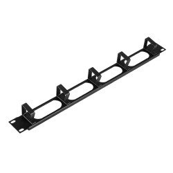 Organizator kablowy DIGITUS 19" 1U 40x/40 (RAL 9005) | PartsPC.pl