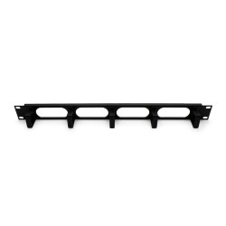 Organizator kablowy DIGITUS 19" 1U 40x/40 (RAL 9005) | PartsPC.pl