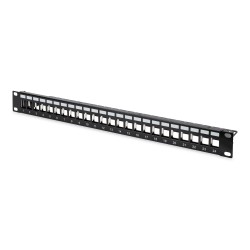 Patch panel pusty DIGITUS 19" 24 port 1U do modułów keystone… | PartsPC.pl