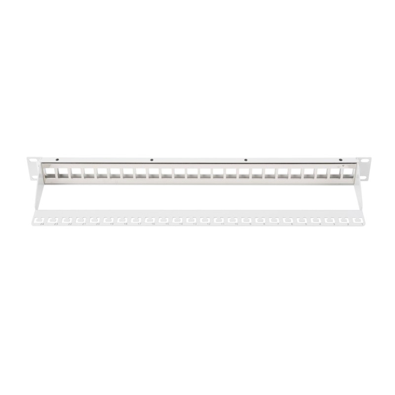 Patch panel pusty DIGITUS 19" 24 port 1U do modułów keystone… | PartsPC.pl