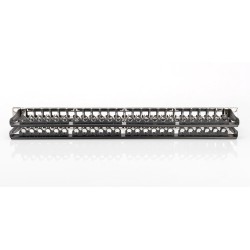 Patch panel pusty DIGITUS 19" 48 port 1U do modułów keystone… | PartsPC.pl