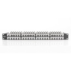 Patch panel pusty DIGITUS 19" 48 port 1U do modułów keystone… | PartsPC.pl
