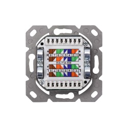 Gniazdo natynkowe DIGITUS 2x RJ45 ekranowane kat. 5e | PartsPC.pl