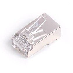 Wtyk RJ45 DIGITUS kat. 6 ekranowany, 100 szt | PartsPC.pl