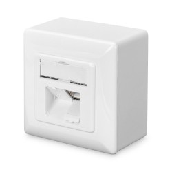 Gniazdo natynkowe DIGITUS 2x RJ45 ekranowane kat. 6 | PartsPC.pl