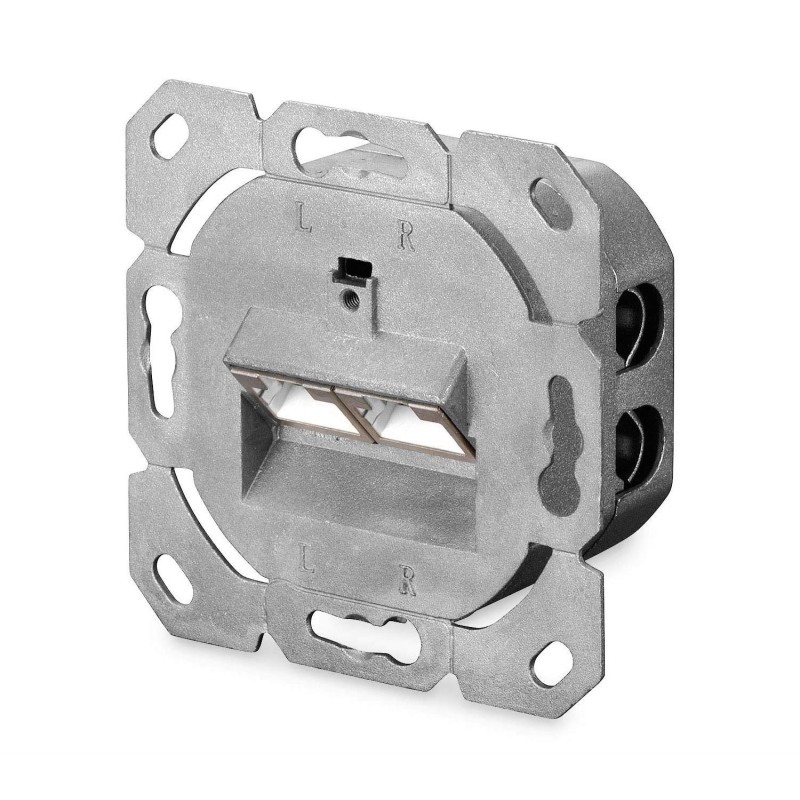 Gniazdo natynkowe DIGITUS 2x RJ45 ekranowane kat. 6 | PartsPC.pl