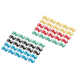 Klips na wtyk RJ45 DIGITUS mix kolorów (po 20 szt. zielony, … | PartsPC.pl