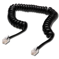 Kabel połączeniowy DIGITUS spiralny do słuchawek telefoniczn… | PartsPC.pl