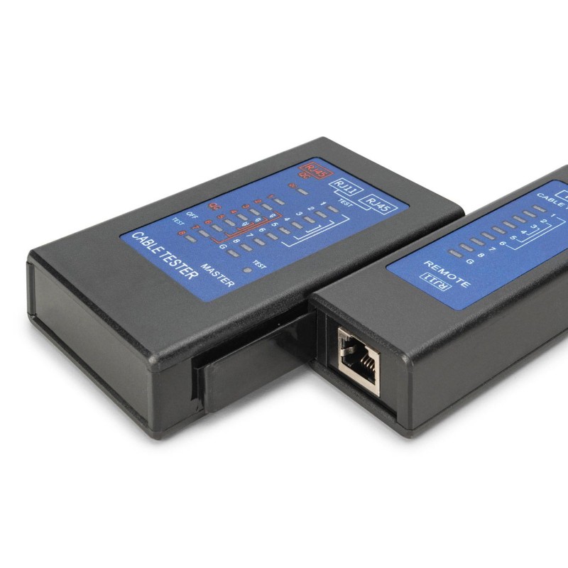 Tester DIGITUS kabli sieciowych i komunikacyjnych LED, kat.5… | PartsPC.pl