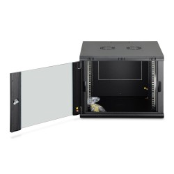 Szafa sieciowa wisząca jednosekcyjna DIGITUS Dynamic 19" 9U,… | PartsPC.pl