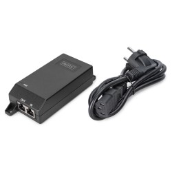 Zasilacz/Adapter PoE+ DIGITUS 802.3at aktywny max. 55V 30W 1… | PartsPC.pl