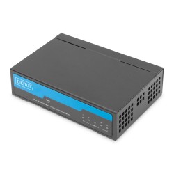 Switch niezarządzalny DIGITUS 5-portowy Gigabit Ethernet 10/… | PartsPC.pl