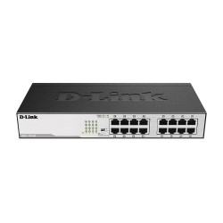 D-Link DGS-1016D switch L2 16x1GBE Desktop/Rack 19'' | PartsPC.pl