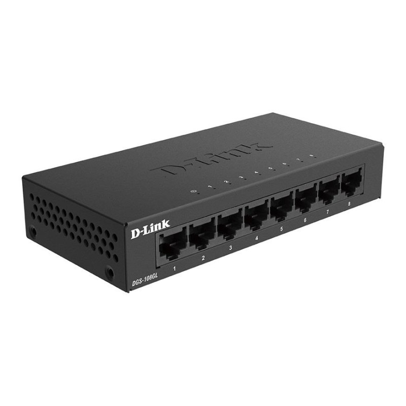 Switch niezarządzalny D-Link DGS-108GL 8x10/100/1000 Mb/s LA… | PartsPC.pl