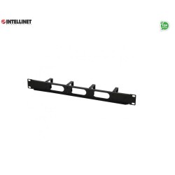 Organizer Kabli Intellient Rack 19" 1U 4x48mm, czarny | PartsPC.pl