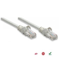 PatchCord 100% miedź Intellinet Cat.6 UTP, 0,5m, szary | PartsPC.pl