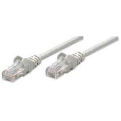 PatchCord 100% miedź Intellinet Cat.6 UTP, 0,5m, szary | PartsPC.pl