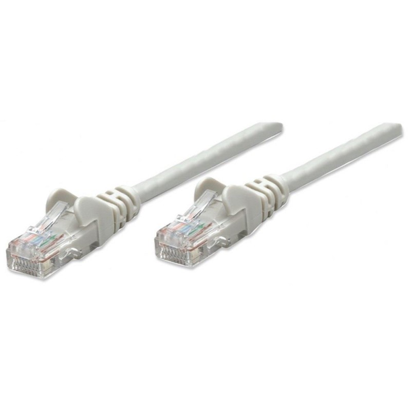 PatchCord 100% miedź Intellinet Cat.6 UTP, 0,5m, szary | PartsPC.pl