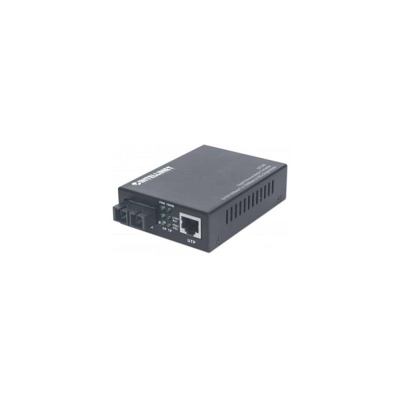 Media konwerter Intellinet Gigabit 10/100/1000Base-T RJ45 na 1000Base-LX SC