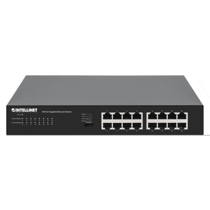 Switch niezarządzalny Intellinet 16x 10/100/1000 Mbps deskto… | PartsPC.pl
