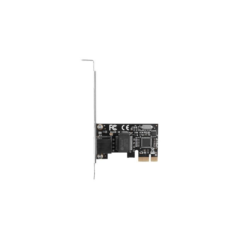 Karta sieciowa Lanberg 1Gb PCI-E 1x RJ45 RTL8111C + śledź lo… | PartsPC.pl