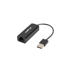 Karta sieciowa Lanberg USB 2.0 - RJ-45 100Mb na kablu | PartsPC.pl