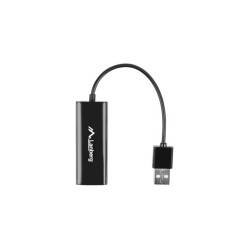 Karta sieciowa Lanberg USB 2.0 - RJ-45 100Mb na kablu | PartsPC.pl
