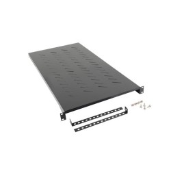 Półka do szaf 19" 1200mm czarna Lanberg (1U/483x900mm udźwig… | PartsPC.pl