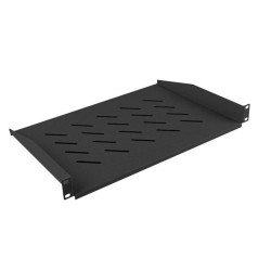 Półka do szaf 19" 450/600/800/1000mm czarna Lanberg (1U/483x… | PartsPC.pl