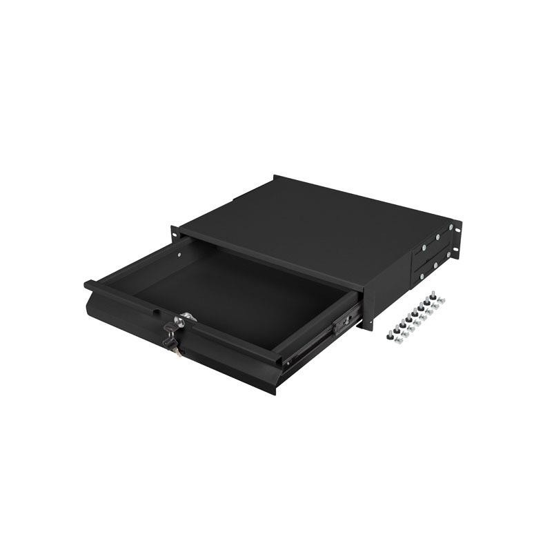Lanberg AK-2001-B — Szuflada rack 2U