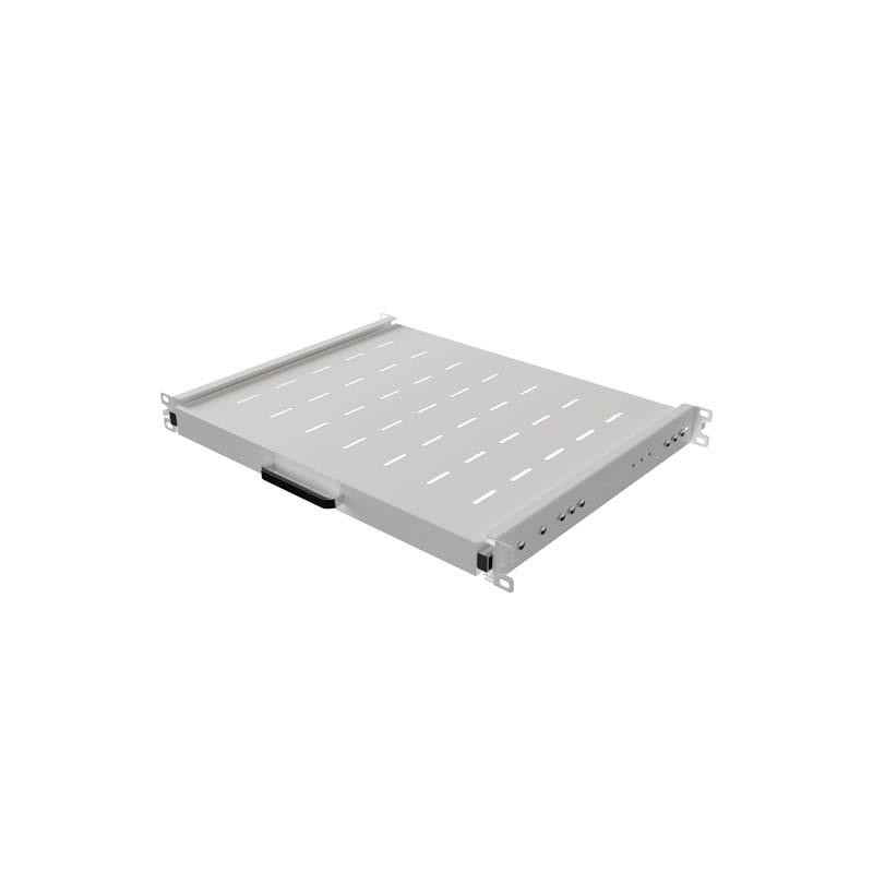 Półka wysuwana do szaf Rack 19" Lanberg szara 1U/445x350mm u… | PartsPC.pl